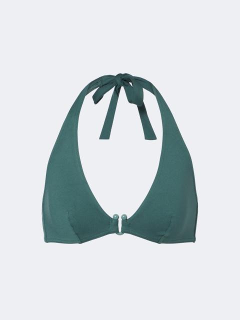 ERES Noctambule halterneck bikini top