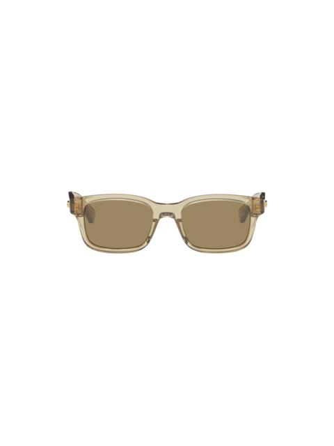 Brown Square Sunglasses