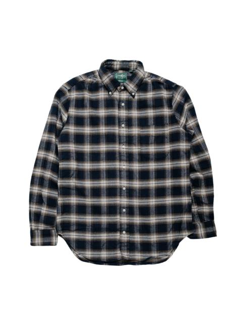Gitman Vintage Brown Heavy Pique Flannel Shirt