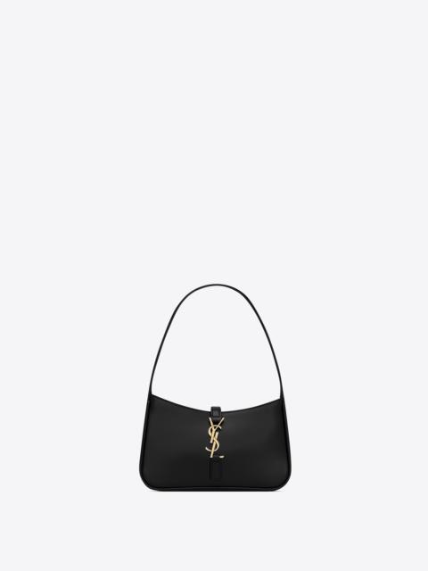 SAINT LAURENT le 5 a 7 mini hobo in smooth leather