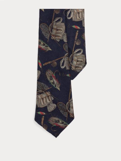 Polo Ralph Lauren Vintage-Inspired Fishing-Print Tie