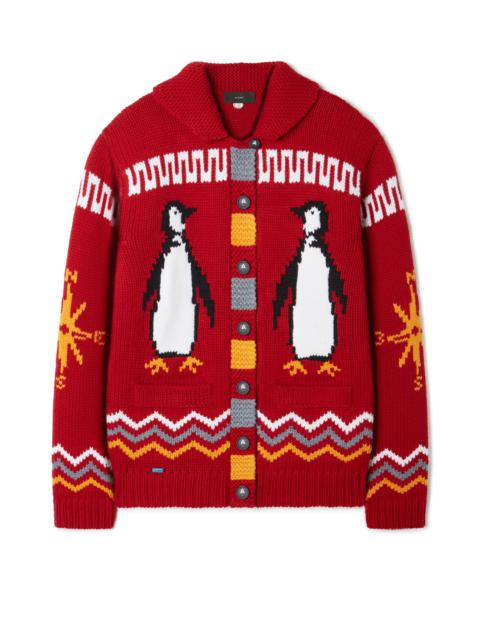 Alanui For The Love Of Penguins Cardigan