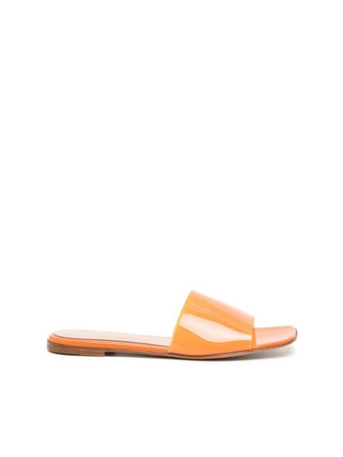 Gianvito Rossi Cosmic square-toe sandals
