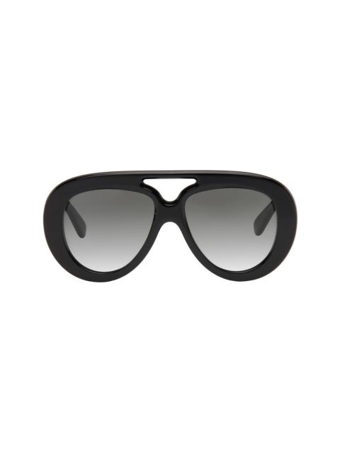 Loewe Black Curvy Sunglasses