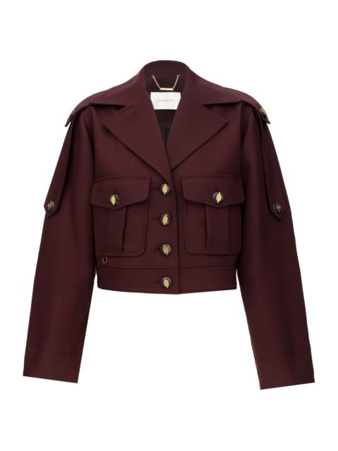 Zimmermann LUNA WOOL CARGO JACKET