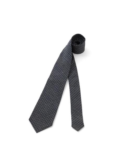 visvim NECKTIE SANTOME CHECK NAVY