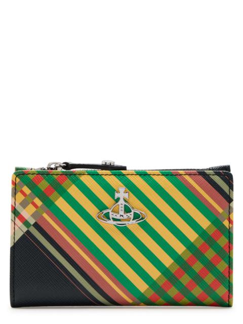 Vivienne Westwood Tartan leather wallet