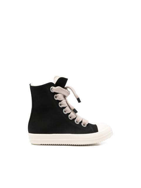 Rick Owens DRKSHDW Jumbolace high-top lace-up sneakers