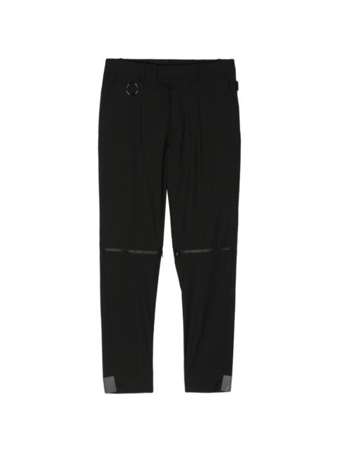 tapered slim-fit trousers