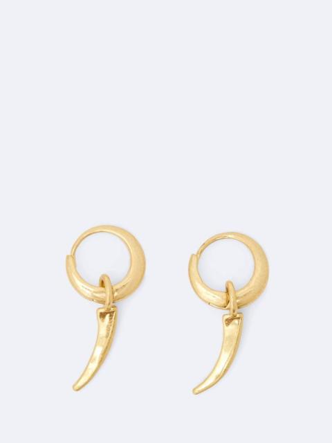 ALLSAINTS TALON PENDANT HUGGIE EARRINGS