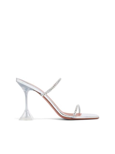 Gilda 95mm clear heel sandals