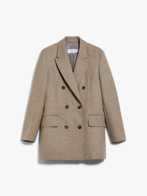 BELINDA Double-breasted blazer in wool and cashmere