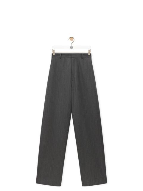 Trousers in wool