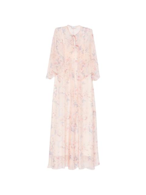 forte_forte floral-print maxi dress