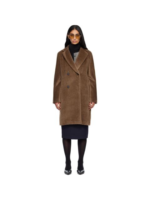 Tan Roseto Faux-Fur Coat