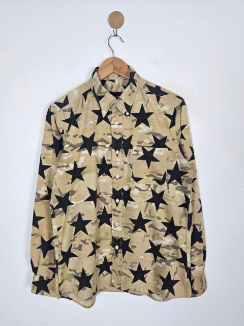 SOPHNET. SOPHNET Sta Camo Button Down Shirt