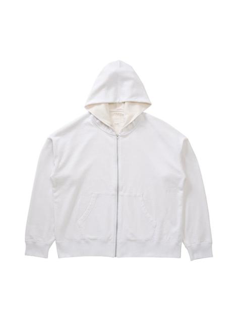 visvim JUMBO SB DUAL HOODIE F.Z. WHITE