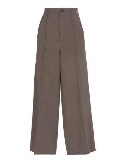 RACHEL COMEY Stov Merino Wool Pants taupe