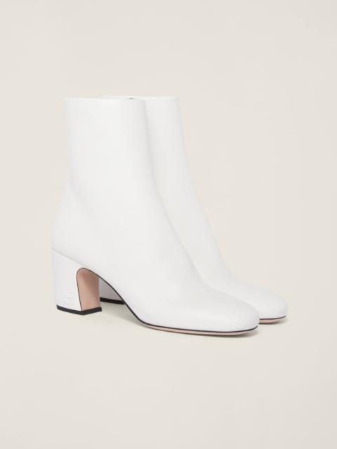 Miu Miu Leather booties