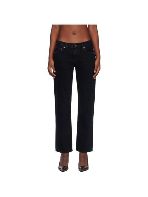 AGOLDE Black Amber Jeans