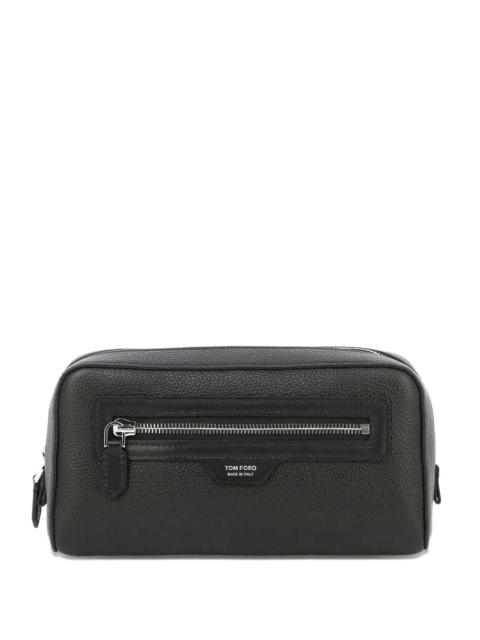 TOM FORD Tom Ford Logo-detail Zip-fastening Wash Bag