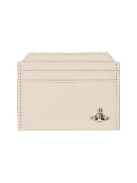 Vivienne Westwood Off-White Slim Card Holder