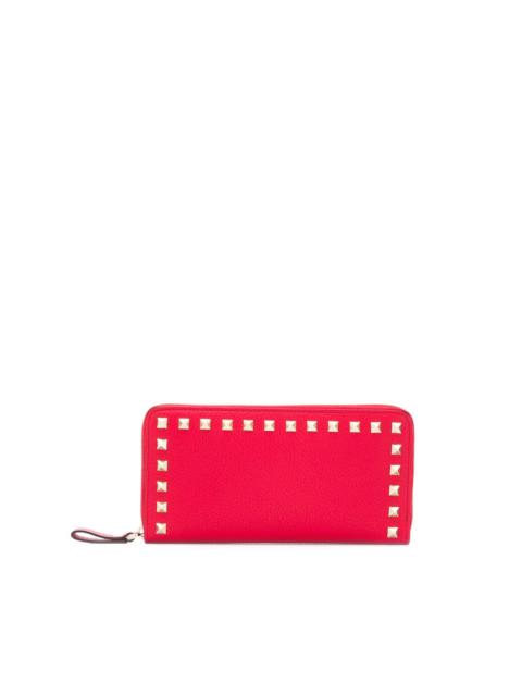Valentino Rockstud zip around wallet