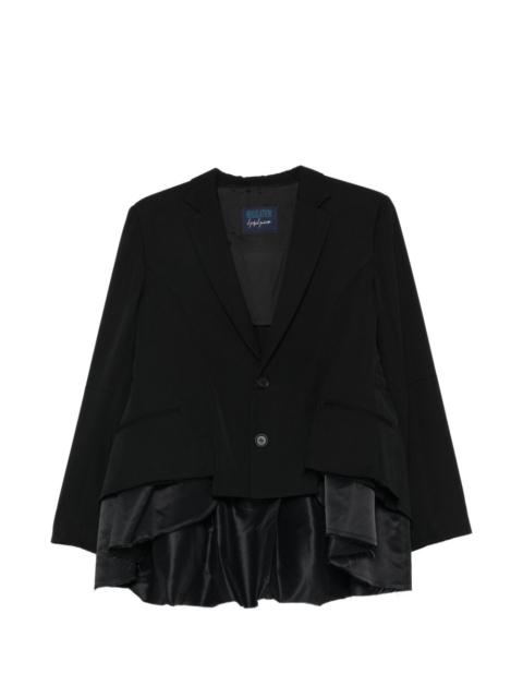 Yohji Yamamoto frayed blazer