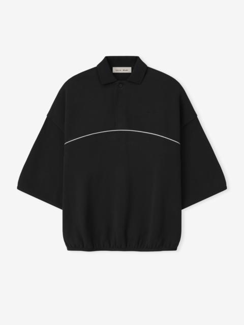 ESSENTIALS Active Trace 3/4 Sleeve Modern Polo Sweatshirt