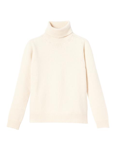 Longchamp Turtleneck sweater Ecru - Knit