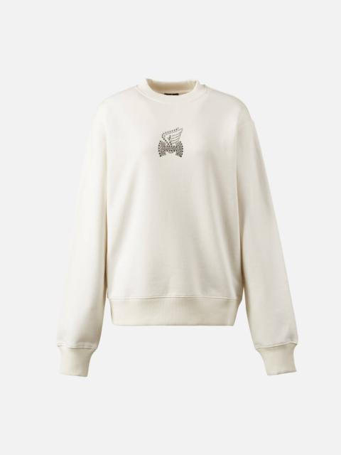 HOGAN Round Neck Sweatshirt White