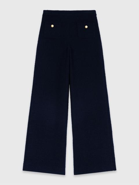 maje Tweed trousers