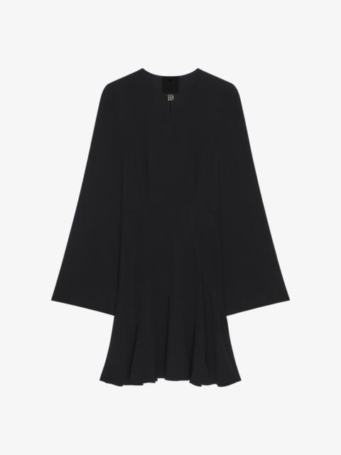 Givenchy DRESS IN CREPE AND SATIN WITH 4G DETAIL