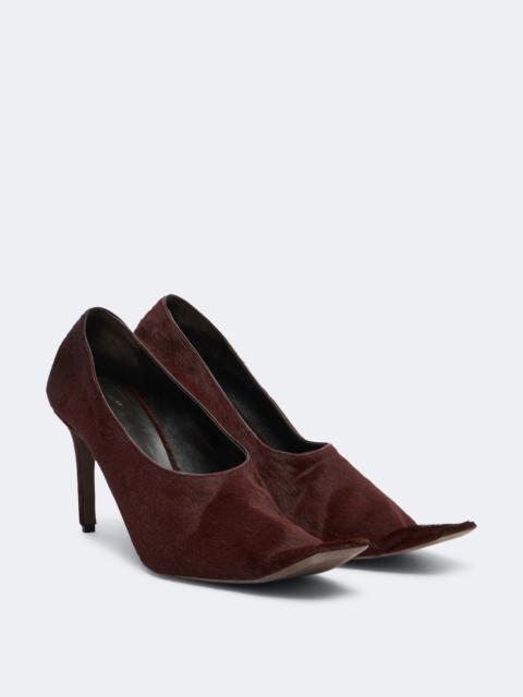 KHAITE Marlene calf hair pumps