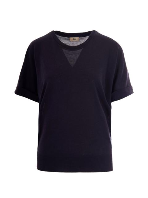 Herno fine-knit T-shirt