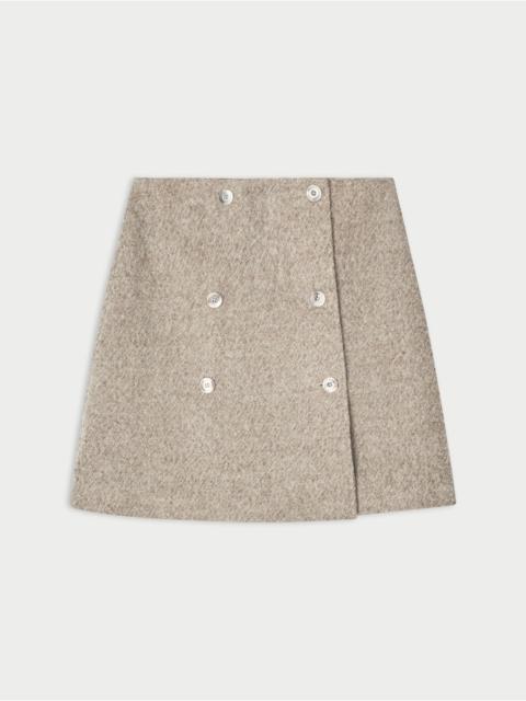 BY MALENE BIRGER Lima wool mini skirt