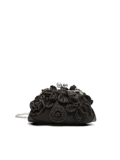 WEEKEND Max Mara Pasticcino floral-details chain small shoulder bag