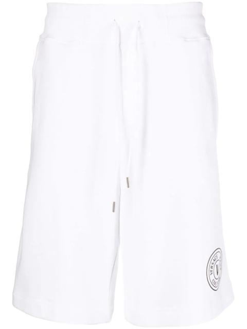 VERSACE JEANS COUTURE knee-length cotton shorts