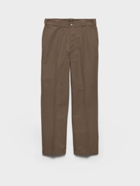 Prada Technical canvas pants