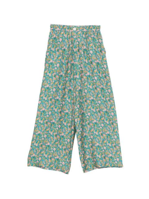 Pierre-Louis Mascia floral-printed palazzo pants