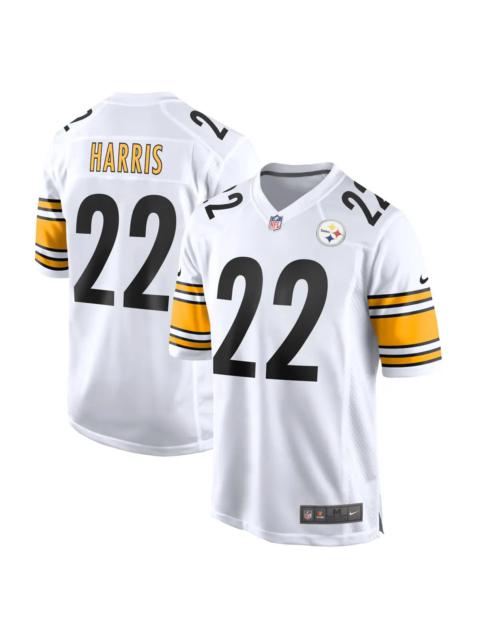 Men's Nike Najee Harris White Pittsburgh Steelers Game Jersey