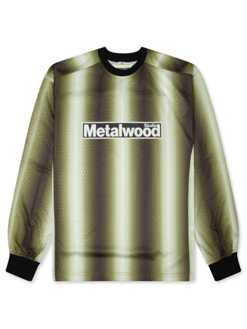 Metalwood Studio DIGITAL HOMBRE JERSEY - GREEN