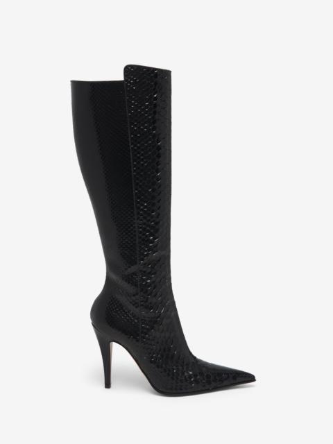 Alexander McQueen Birdee Knee-high Boot