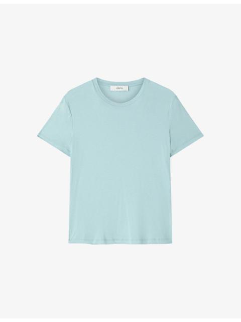 JOSEPH Livia Short-Sleeved Cotton-Jersey T-Shirt