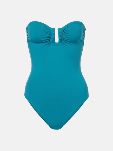 ERES Cassiopee strapless swimsuit