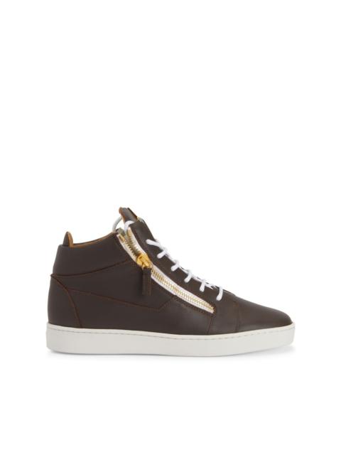 Giuseppe Zanotti Frankie logo-plaque sneakers