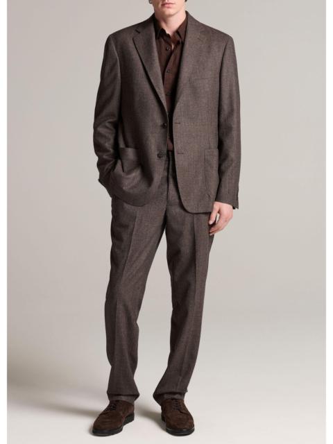 Vince Houndstooth Wool Classic Trouser