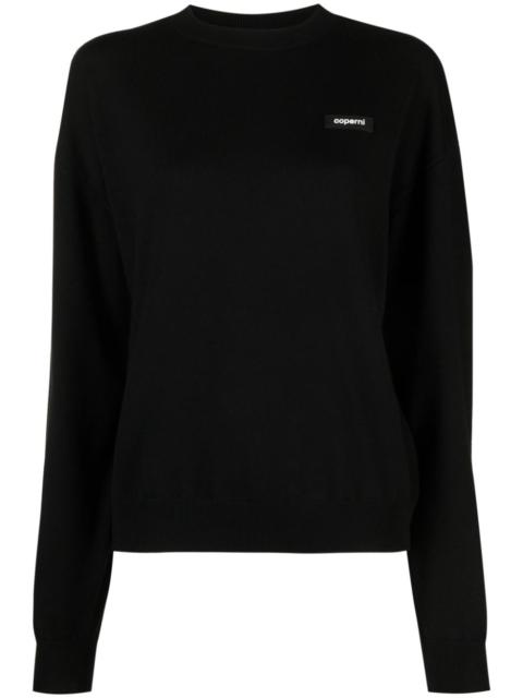 COPERNI logo-print long-sleeve jumper