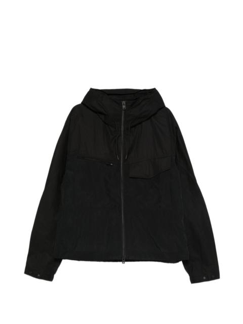 Y-3 hooded zipped jacket