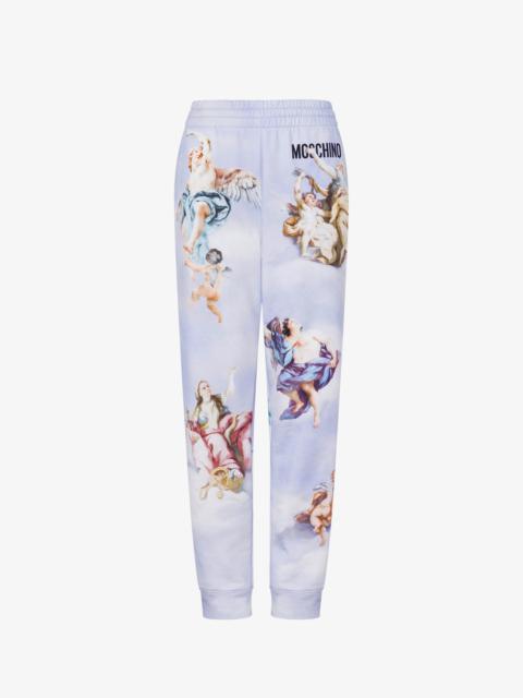 Moschino FRESCO PRINT FLEECE JOGGERS